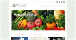 Desktop Screenshot of matteospublic.com